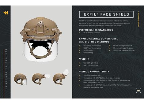 EXFIL® Face Shield | Team Wendy